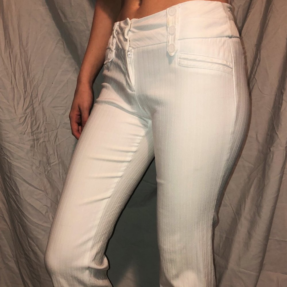 Women's White Dress Pants